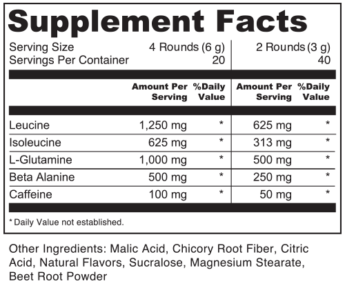 Supplement Facts3- Become Solid