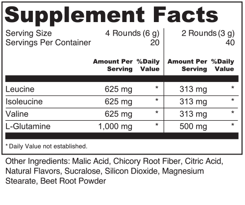 Supplement Facts6- Become Solid