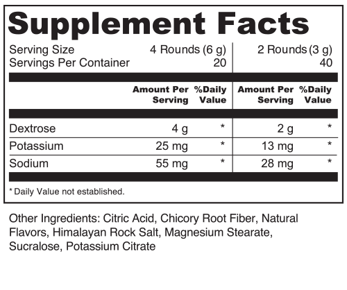 Supplement Facts1- Become Solid